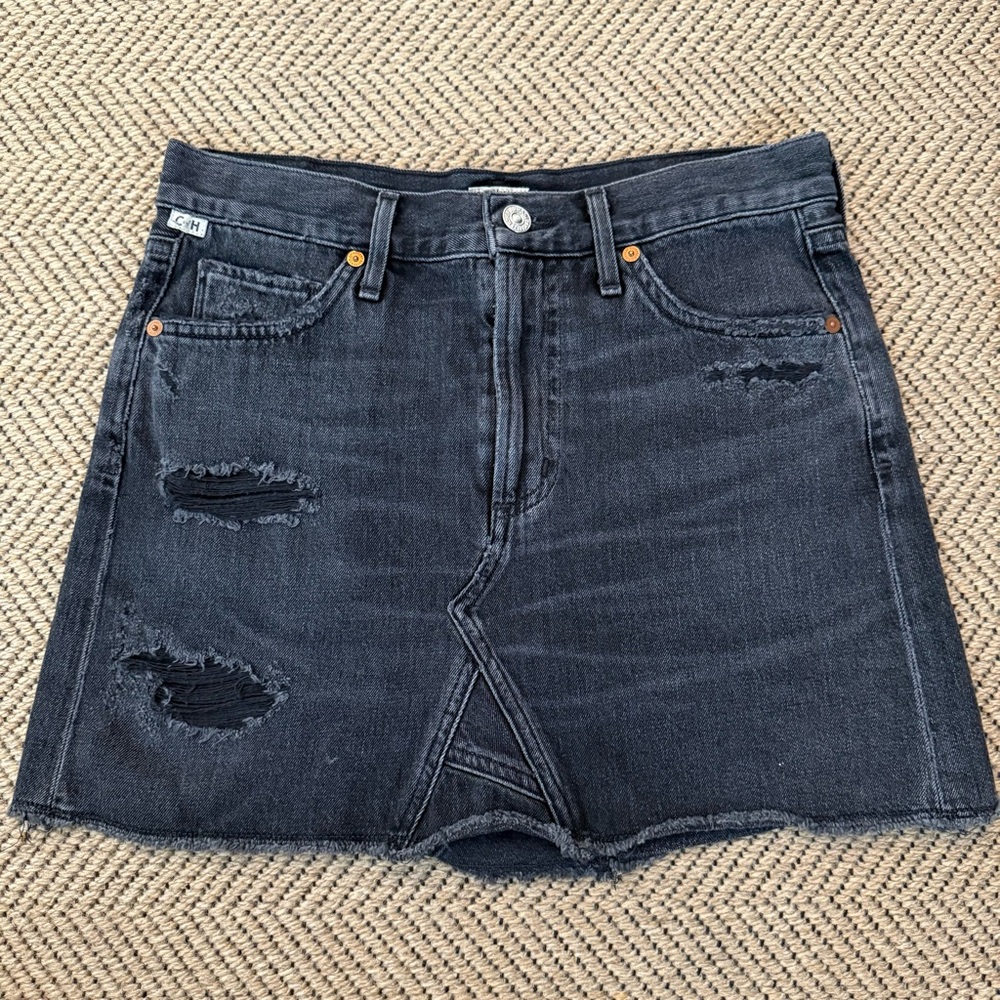 Citizens of Humanity Denim Mini Skirt